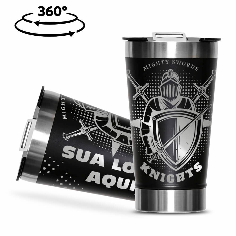Copos personalizados impresão uv e laser